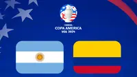Final Copa America - Argentina Vs Kolombia (Bola.com/Adreanus Titus)