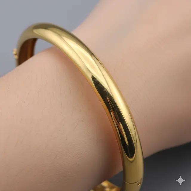 Gelang Hollow Emas Tua 10 Gram Klasik Tapi Mewah 2025. Gemini