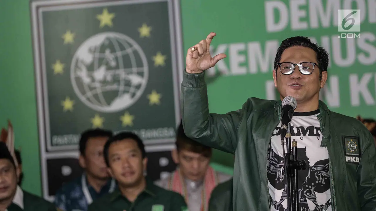 Pidato Politik Ketum PKB Cak Imin