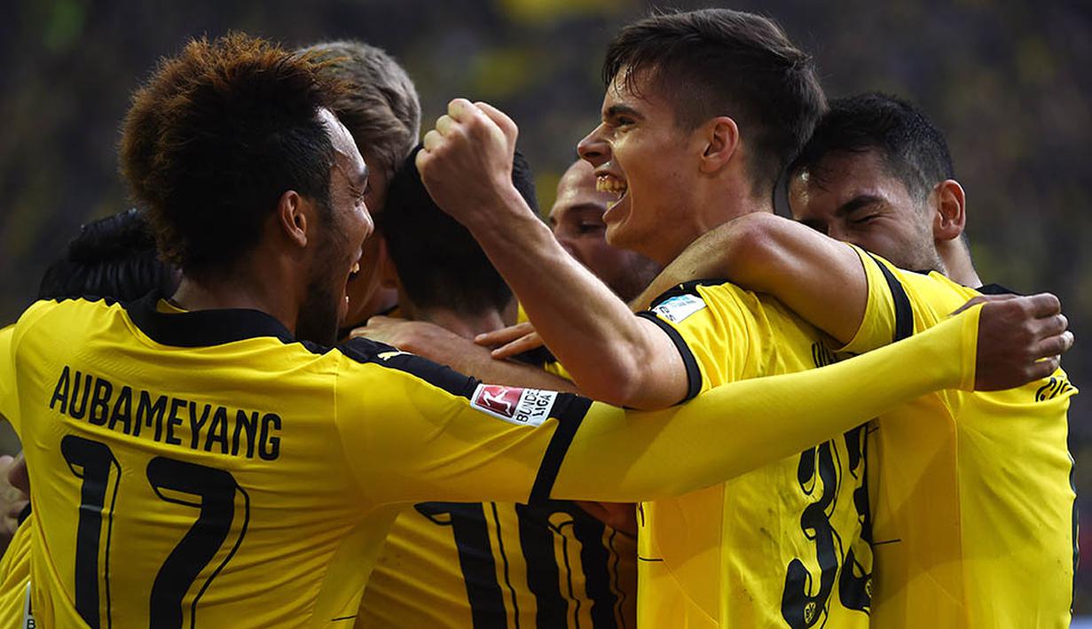 10. Borussia Dortmund (Jerman) - 99.064 point (AFP/Patrik Stollarz)