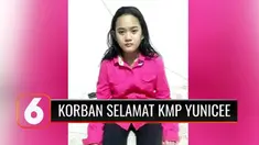 Seorang bocah berusia 10 tahun ini jadi salah satu korban selamat dalam tragedi tenggelamnya KMP Yunicee. Namun nahas, ia kehilangan hampir seluruh keluarganya yang ikut dalam perjalanan tersebut.