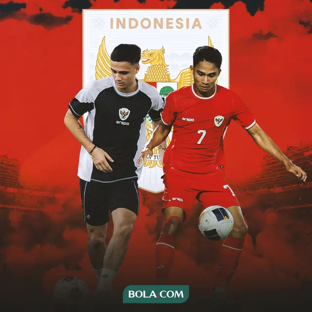 Timnas Indonesia - Eliano Reijnders dan Marselino Ferdinan