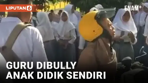 VIDEO: Puluhan Siswa SMAN 15 Maluku Bully Guru Sendiri