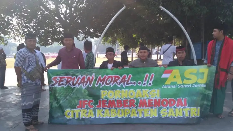 Ormas Unjuk Rasa Soal JFC 2019