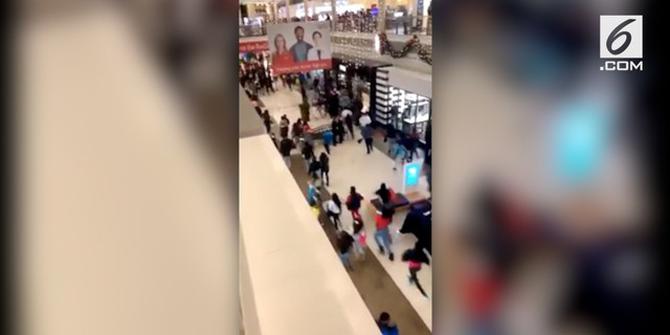 VIDEO: Mengerikan, Perkelahian Massal di Pusat Perbelanjaan