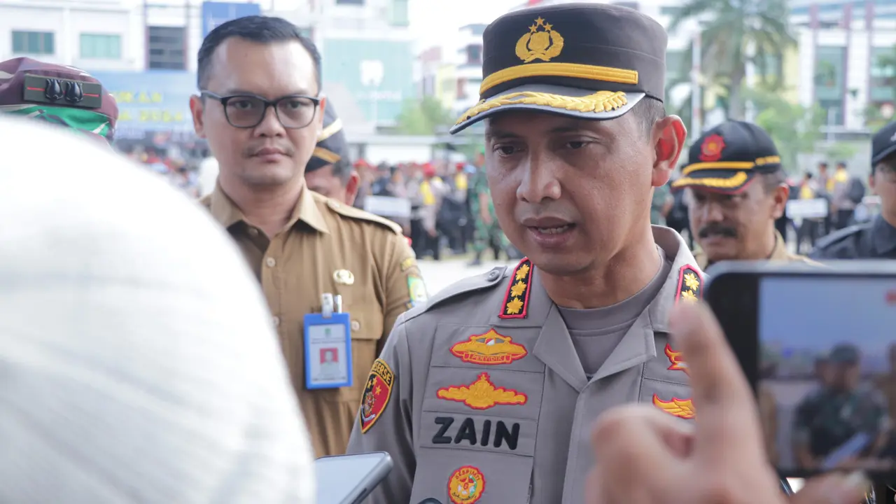 Kapolres Metro Tangerang, Kombes Pol Zain Dwi Nugroho.