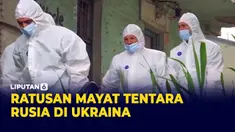 Ratusan Mayat Tentara Rusia ada di Ukraina, Siap dikembalikan