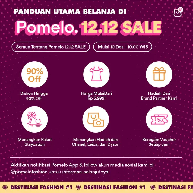 Pomelo 12.12 Sale