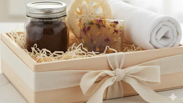 Ide Hampers Wellness Rumahan. AI
