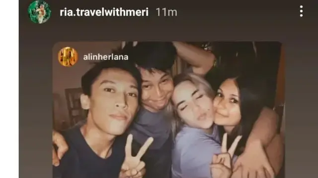 6 Potret Kedekatan Ria Andrews dan Jennifer Avery Adik Stefan William
