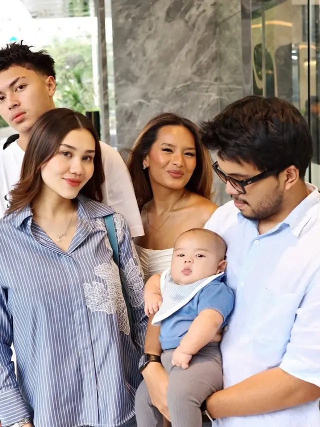 Putra Aaliyah Massaid pun turut serta dalam acara hangout tersebut. [@aaliyah.massaid]