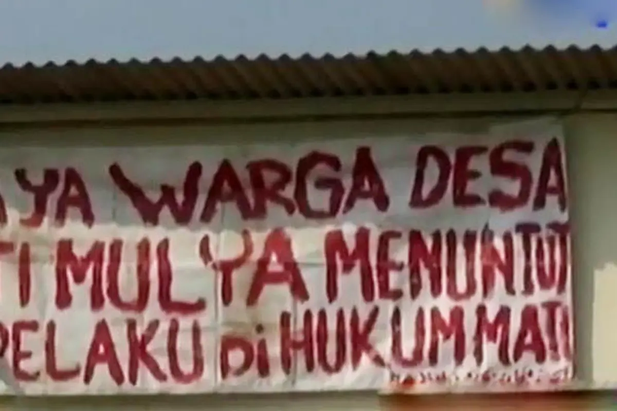 Spanduk Hukuman Mati