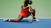 Langkah Serena Williams di semifinal AS Terbuka dihentikan petenis Italia, Roberta Vinci.