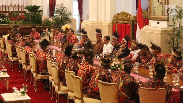 Jokowi Bertemu Tokoh Papua