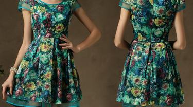 Tetap Modis Ke Kantor Dengan 4 Dress Bunga Bunga Fashion Fimela Com