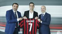 Nikola Kalinic menjadi rekrutan ke-11 AC Milan pada bursa transfer musim panas 2017. (dok. AC Milan)