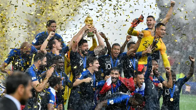 Prancis Juara Piala Dunia