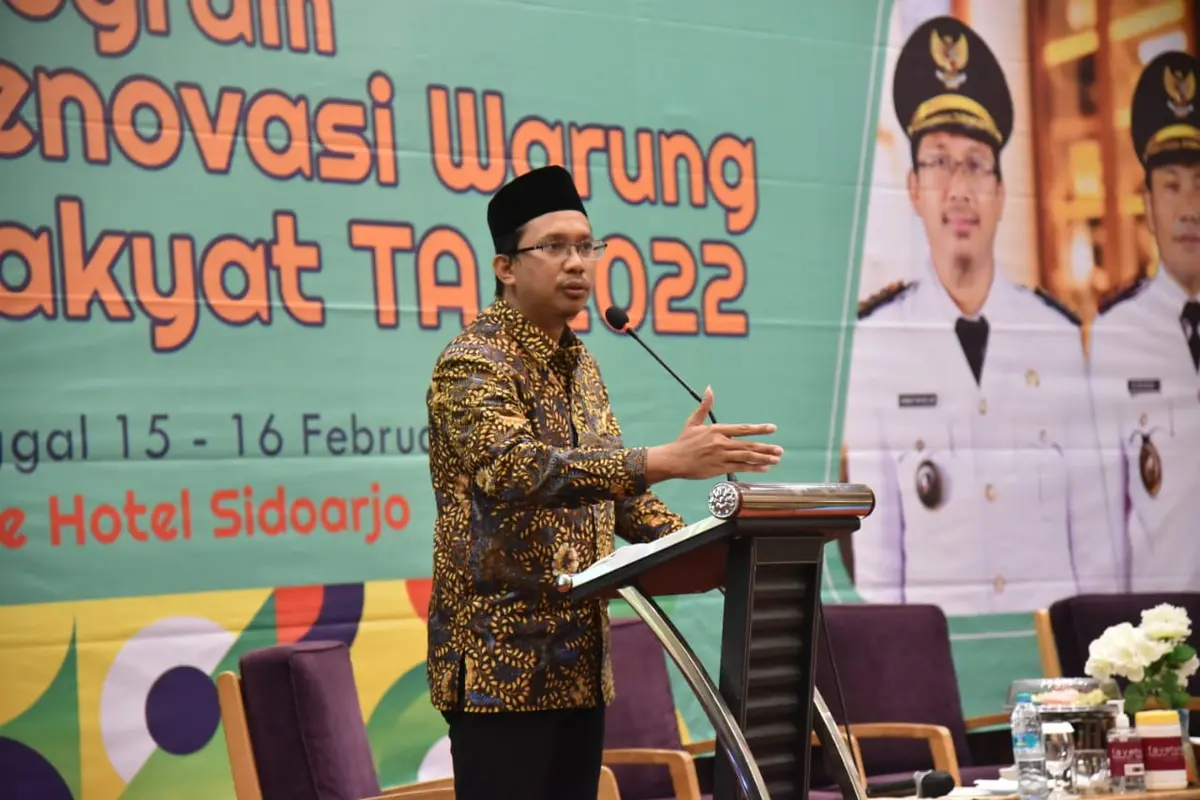 Bupati Sidoarjo Ahmad Muhdlor Ali. (Dian Kurniawan/Liputan6.com)