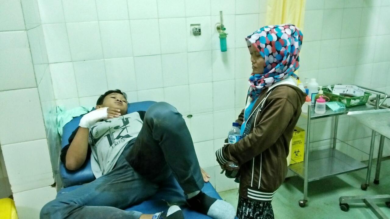 Siswa SMK Kehilangan Ibu Jari Saat Isi Bensin