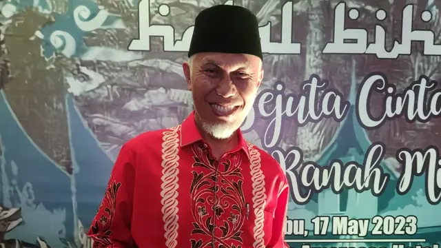 H. Mahyeidi Ansharullah, Gubernur Sumatera Barat (Foto: Meiristica Nurul)