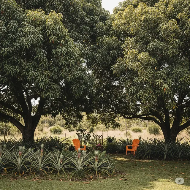 Model Taman Depan Rumah Pedesaan. Foto: Gemini