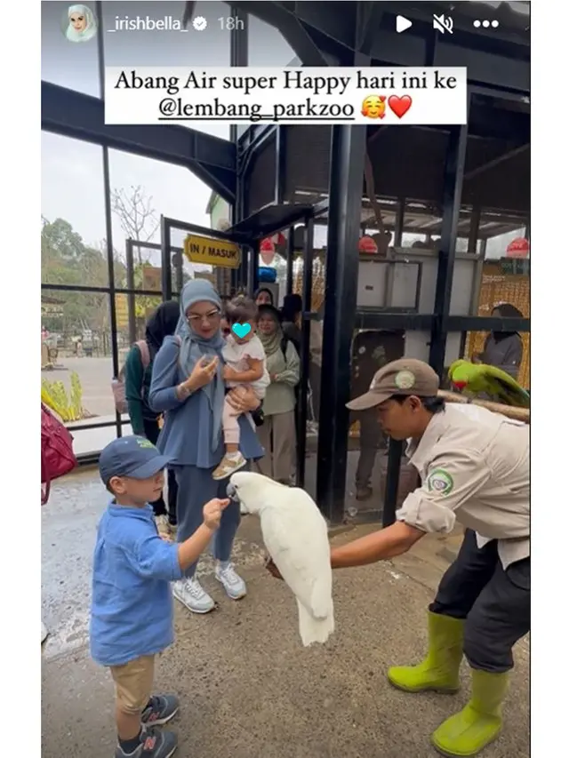 Masih Tanpa Ammar Zoni, Ini 6 Potret Irish Bella Ajak Anak Pelesir ke Lembang