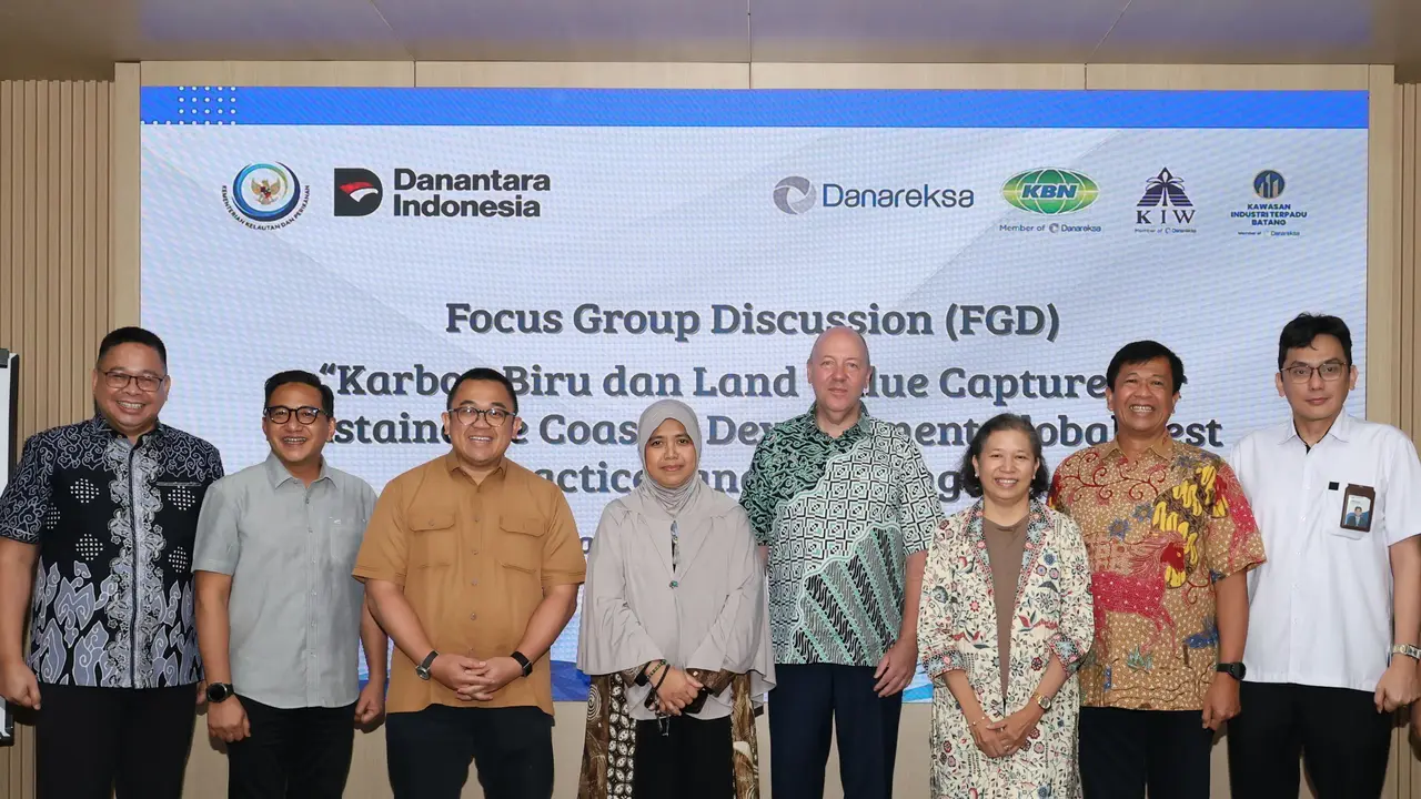 Focus Group Discussion (FGD) bertajuk “Karbon Biru dan Land Value Capture for Sustainable Coastal Development: Global Best Practices and Challenges” (16/10/2025). (Dok Danareksa)