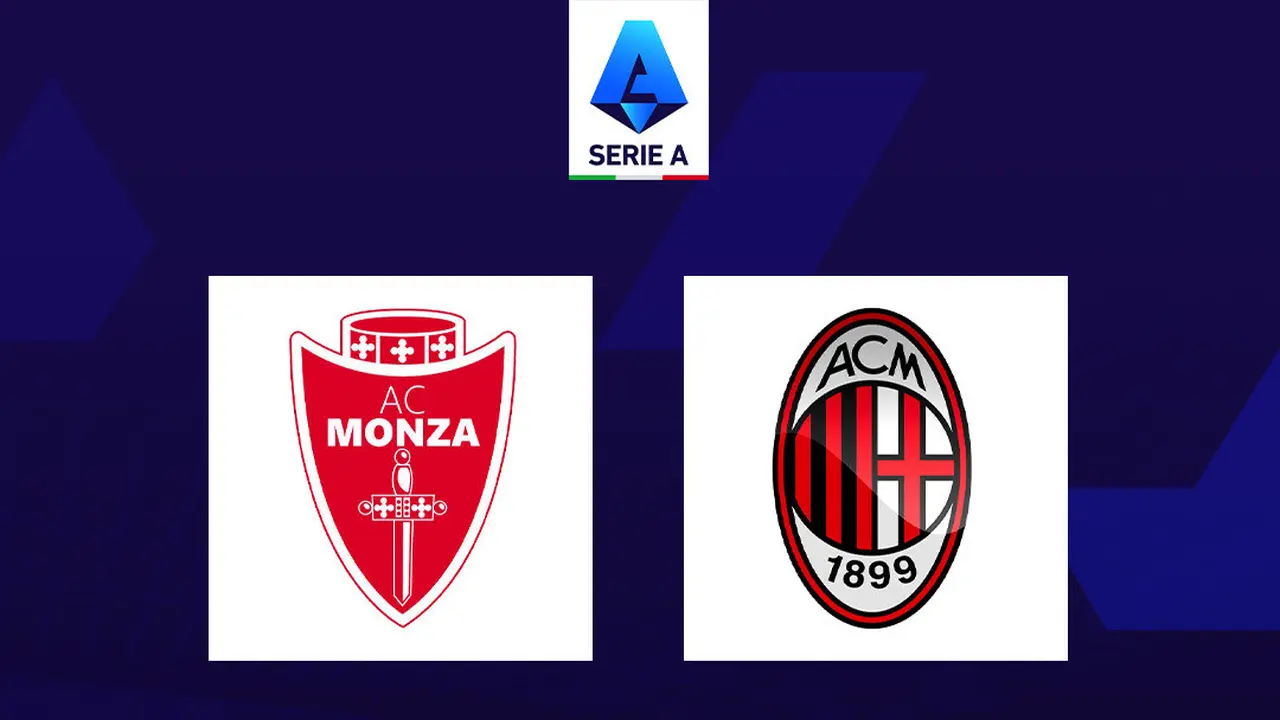 Liga Italia - Monza Vs AC Milan