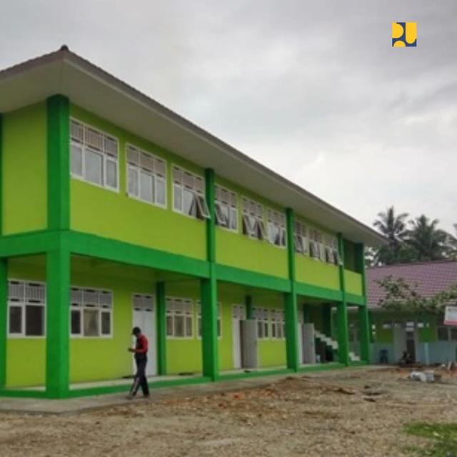 Kementerian Pupr Rehabilitasi 1 679 Sekolah Dan 179 Madrasah Di
