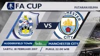 Piala FA_Huddersfield Town Vs Manchester City (Bola.com/Adreanus Titus)