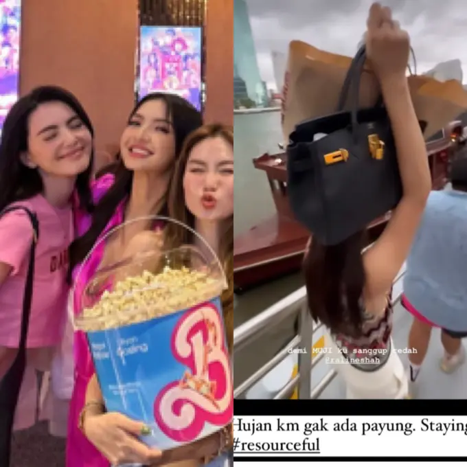 Penampilan Raline Shah di Bangkok