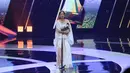 Artis multitalenta Ayu Laksi berhasil menyabet penghargaan dalam kategori Artis Pendukung Wanita Terbaik IBOMA 2018. (Adrian Putra/Bintang.com)