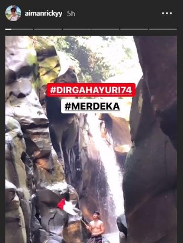 Aiman Ricky (Foto: Instagram/@aimanrickyy)