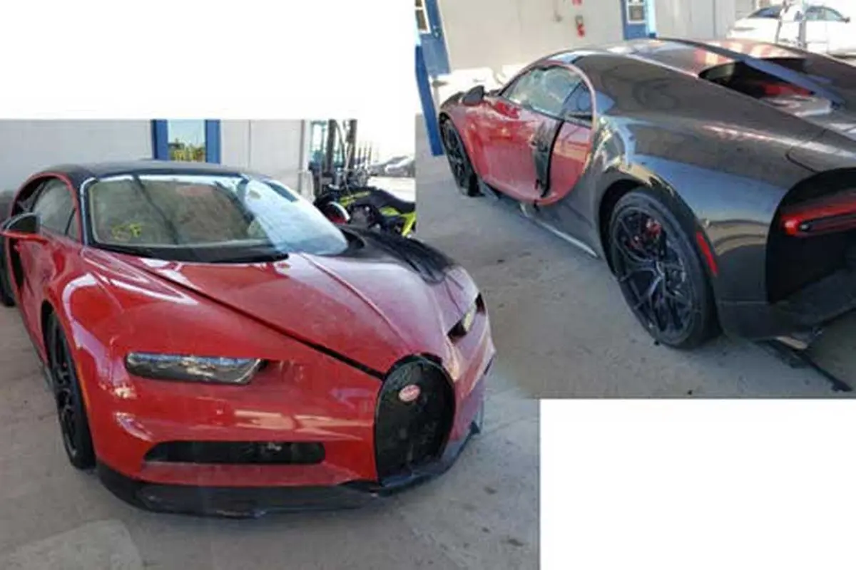 Bugatti Chiron ini dijual dengan harga yang murah
