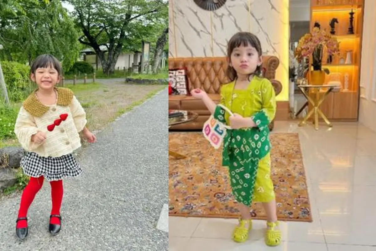 Inspirasi Gaya Baju Lebaran Anak Perempuan, Dari Princess Ala Khalisa Hingga Elegan ala Baby Xarena