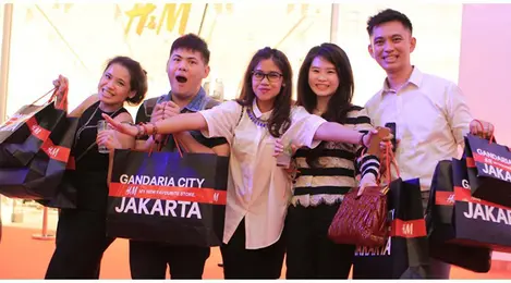 Gandaria top city h&m