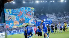 Persib Bandung meraih juara BRI Super League 2025/2026 setelah bermain 0-0 melawan Persijap Jepara di Stadion Gelora Bandung Lautan Api, Bandung, Jawa Barat, Sabtu (23/5/2025) sore. (Bola.com/Bagaskara Lazuardi)