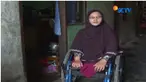 Seorang ibu penyandang disabilitas mengandalkan keterampilan menjahit untuk menghidupi keluarganya.