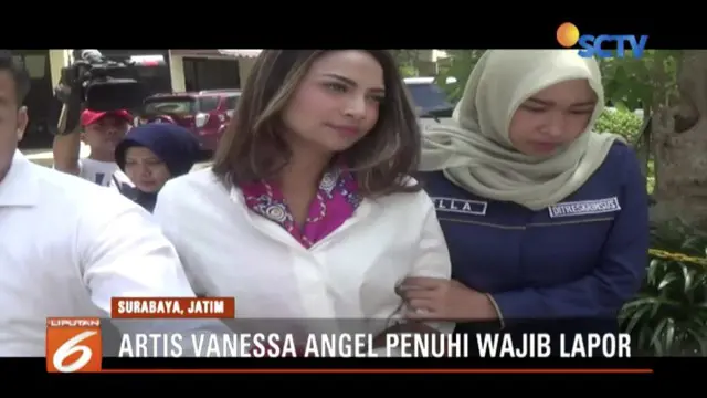 VA Penuhi Wajib Lapor Polda Jatim