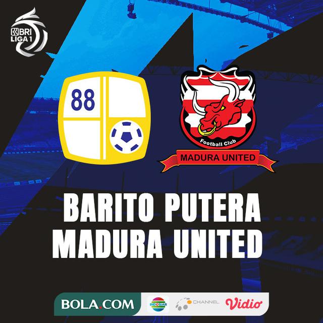 BRI Liga 1 - Barito Putera Vs Madura United