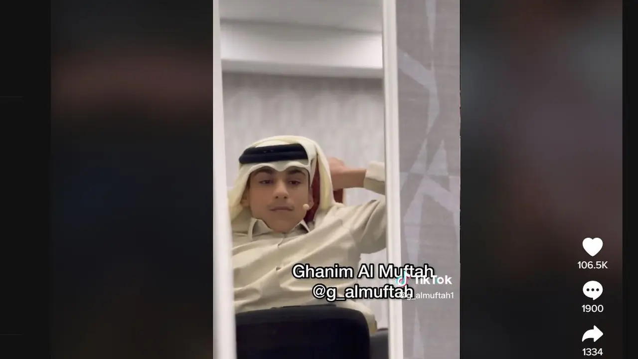 Persiapan Ghanim Muftah, Disabilitas Pembaca Al-Quran di Pembukaan Piala Dunia 2022 Qatar.