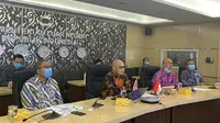 Pertemuan tingkat Pejabat Tinggi (Senior Officials’ Meeting) antara Indonesia dan Australia pada Kamis 9 Juli 2020. (Dok: Kemlu RI)