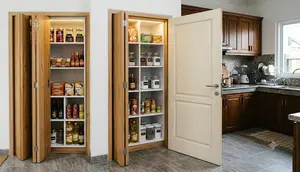 6 Model Pantry Mini di Balik Pintu Dapur, Solusi Cerdas Optimalkan Ruang