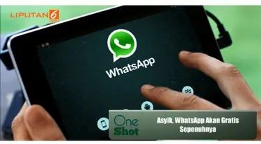 Waah.. Ternyata WhatsApp mengurungkan niatnya untuk memberikan biaya langganan sebesar US$ 1 atau sekitar Rp 13 ribuan per tahun. Apa alasannya ya? 