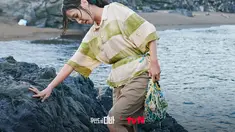 Park Eun Bin terdampar di pulau terpencil dalam drakor Castaway Diva. (Foto: tvN Drama)