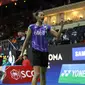 Dinar Dyah Ayustine lolos ke perempat final Thailand Masters 2016 usai mengalahkan wakil Jerman, Karin Schnaase. (Liputan6.com/Humas PP PBSI)