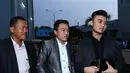 Gilbert Marciano usai menjadi bintang tamu saat menjadi sebagai kuasa hukum mendiang Irma Bule di Gedung Trans TV, Jalan Kapten Tendean, Jakarta Selatan, Selasa (26/4/2016). (Andy Masela/Bintang.com)