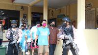 Polres Pemalang Jawa Tengah menangkap 24 pelaku perjudian, termasuk judi online. (Foto: Liputan6.com/Humas Polres Pemalang)