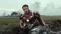 Robert Downey Jr. sebagai Iron Man dalam Captain America: Civil War. (Marvel Studios)