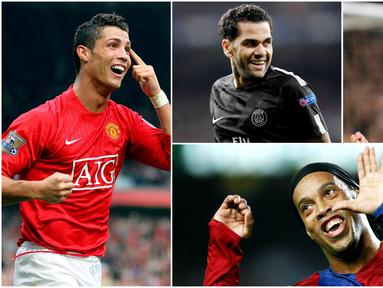 Berikut ini delapan pembajakan transfer pemain paling sensasional di jagat sepak bola dunia. Tiga diantaranya, Cristiano Ronaldo, Ronaldinho dan yang terbaru adalah Malcom. (Foto-foto AP dan AFP)